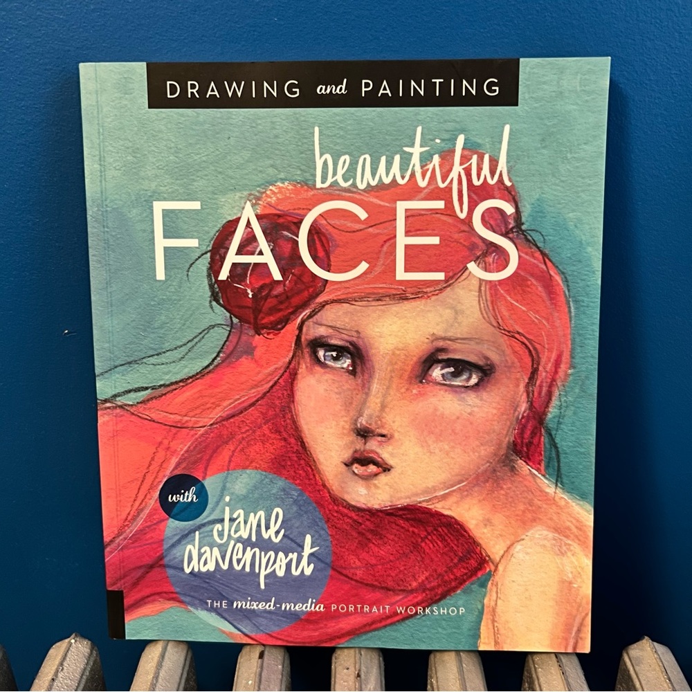 Gently used mixed media book.